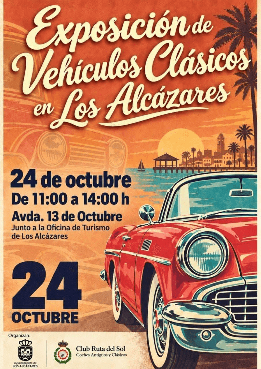 Exposición de Vehículos Clásicos en Los Alcázares