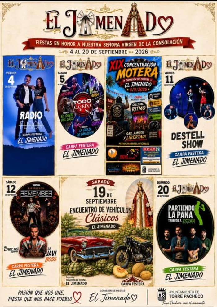 XIX Concentración Motera — Fiestas de El Jimenado