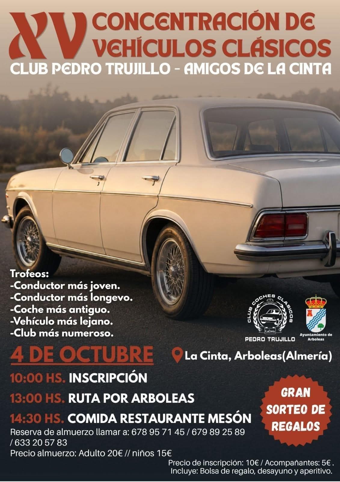 XV Concentración de Vehículos Clásicos — La Cinta