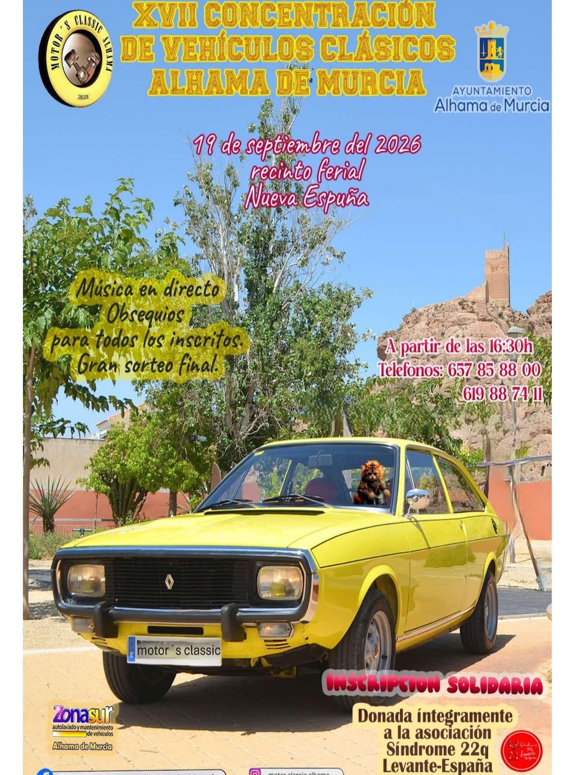 XVII Concentración de Vehículos Clásicos "Villa de Alhama"